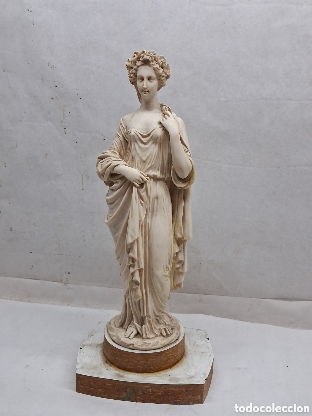 Vintage: Diosa Ceres figura resina