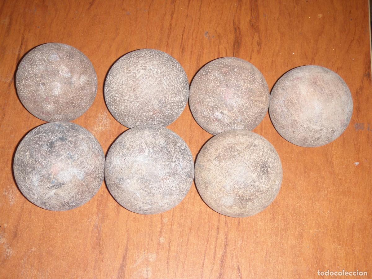 Vintage: BOLOS ASTURIAS 7 BOLAS PARA CUATREADA