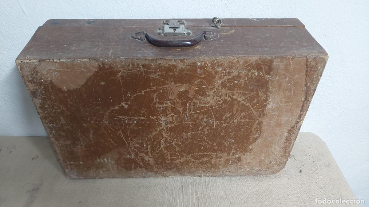 Vintage: Antigua maleta de madera - Foto 5