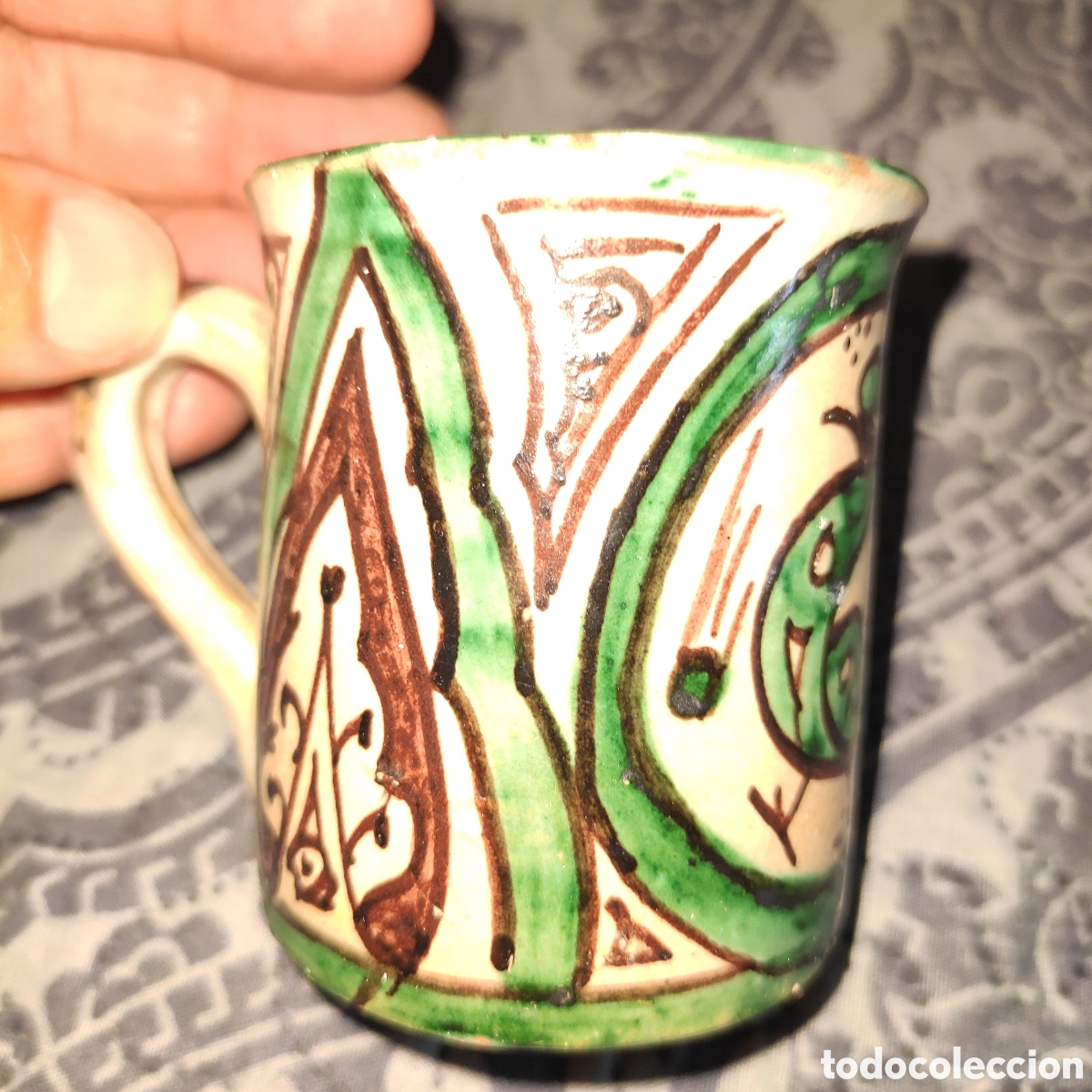 Vintage: Taza punter , cer&aacute;mica
