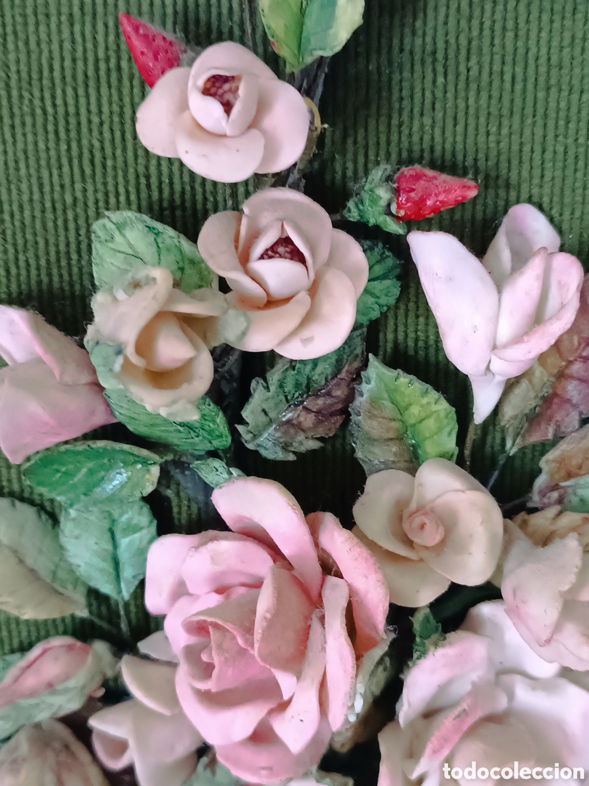 Vintage: Cuadro ramo flores 3D - Foto 9