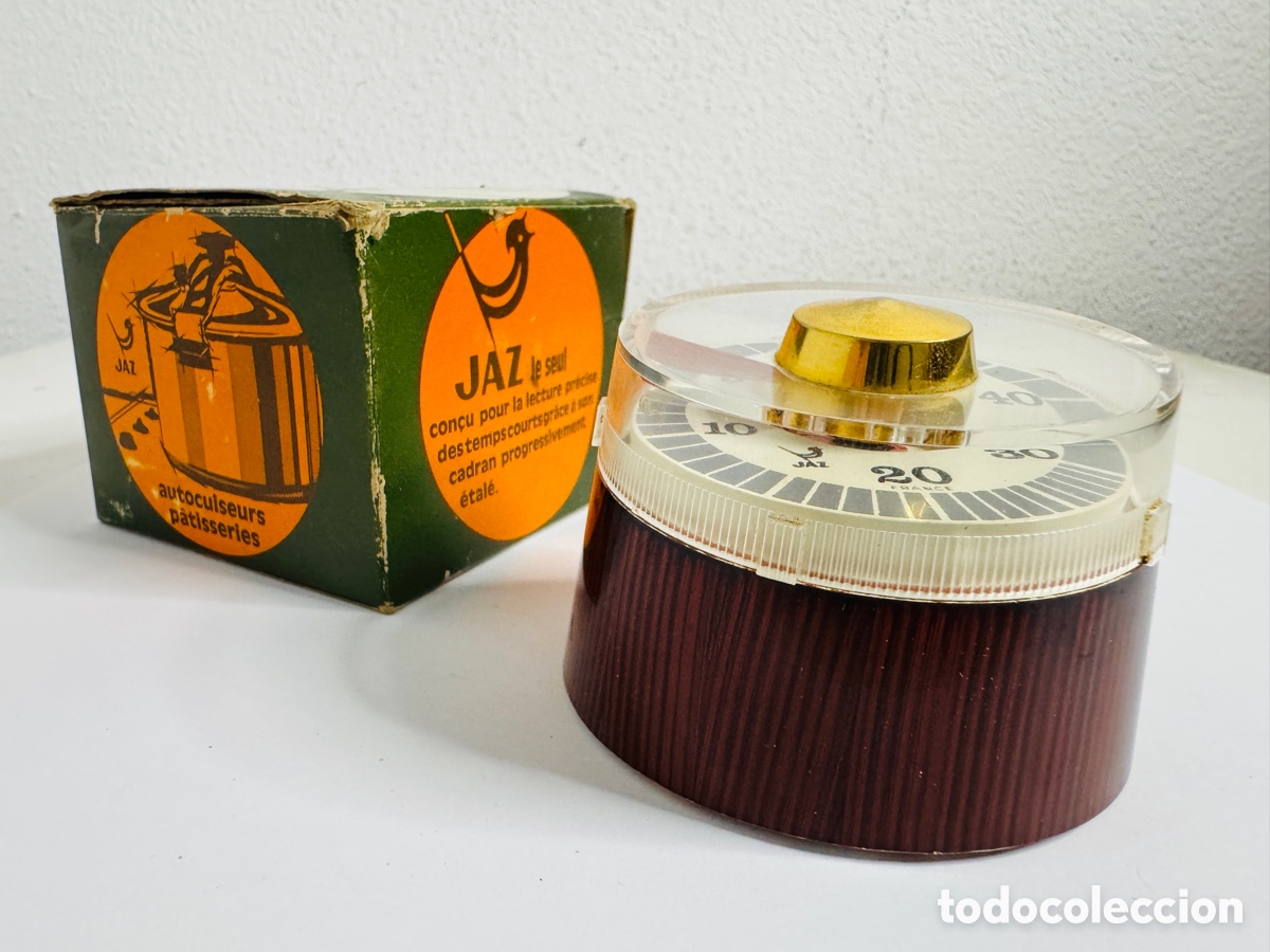 Vintage: Jaz Timer 1970s Retro Vintage No Funciona - Foto 2