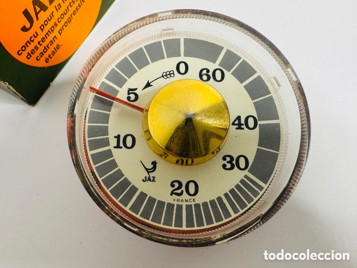 Vintage: Jaz Timer 1970s Retro Vintage No Funciona - Foto 3