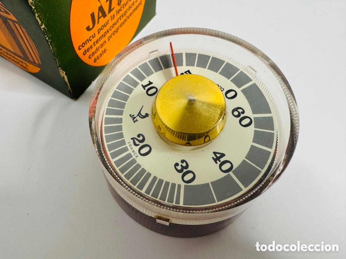 Vintage: Jaz Timer 1970s Retro Vintage No Funciona - Foto 4