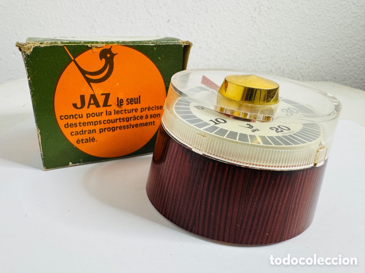 Vintage: Jaz Timer 1970s Retro Vintage No Funciona - Foto 7