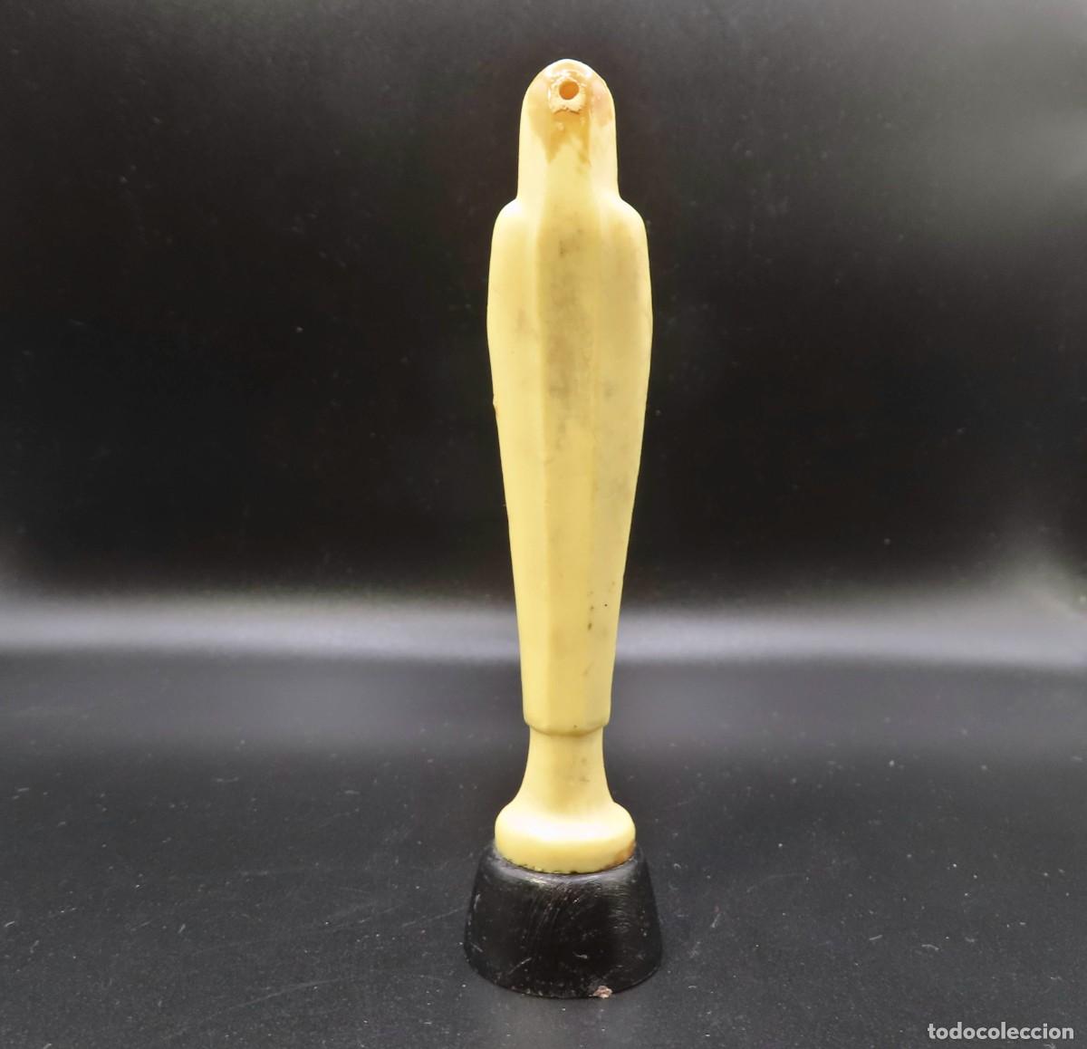 Vintage: FIGURA MINIATURA VIRGEN PL&Aacute;STICO - Foto 3