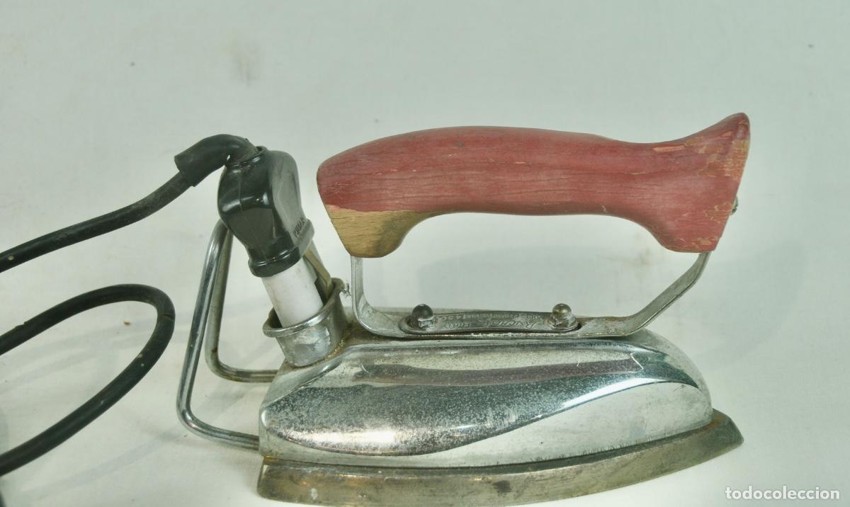 Vintage: Plancha asa de madera roja