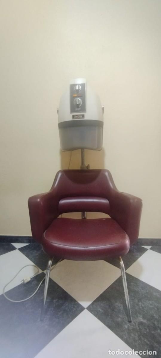 Vintage: Secador Casco Henry Colomer con Sill&oacute;n
