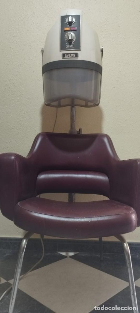Vintage: Secador Casco Henry Colomer con Sill&oacute;n - Foto 4