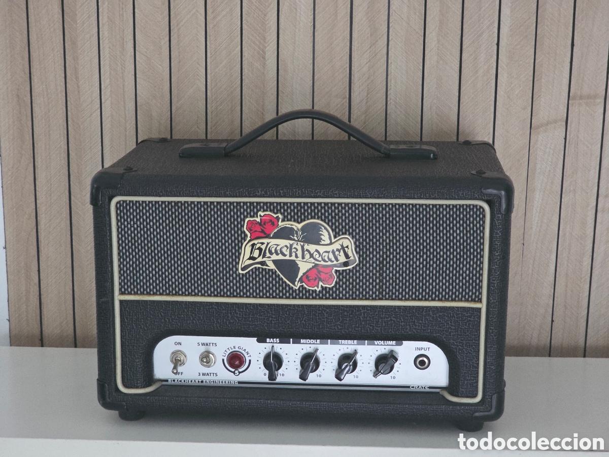 Vintage: Blackheart Little Giant 5W Cabezal de V&aacute;