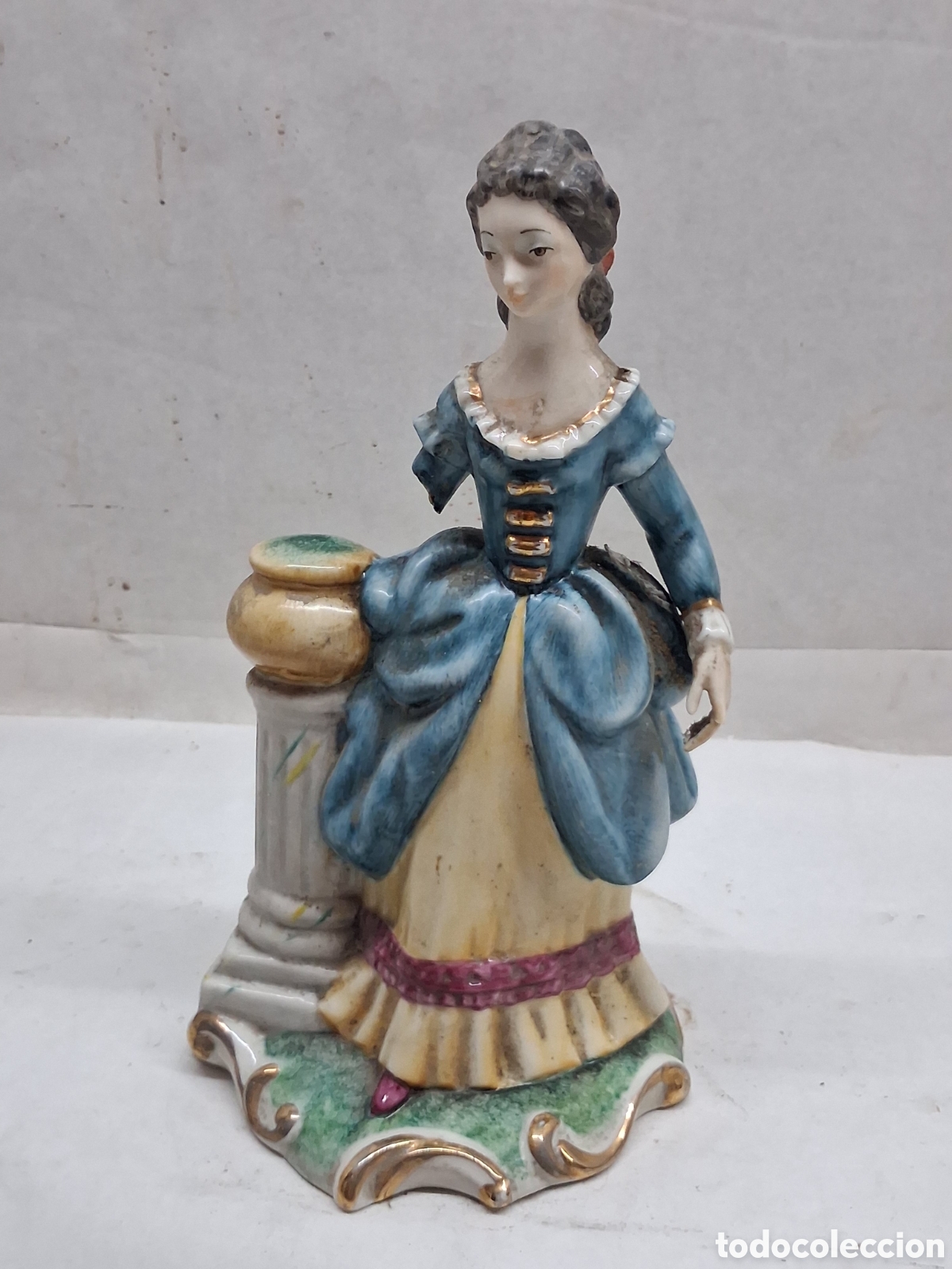 Vintage: Dama de porcelana sin brazo