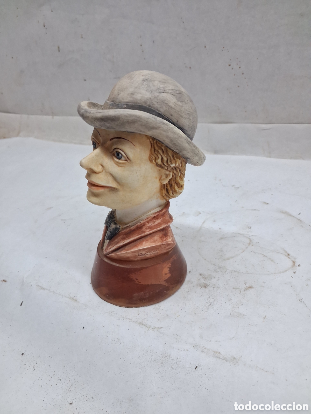 Vintage: busto se&ntilde;or con bomb&iacute;n - Foto 2