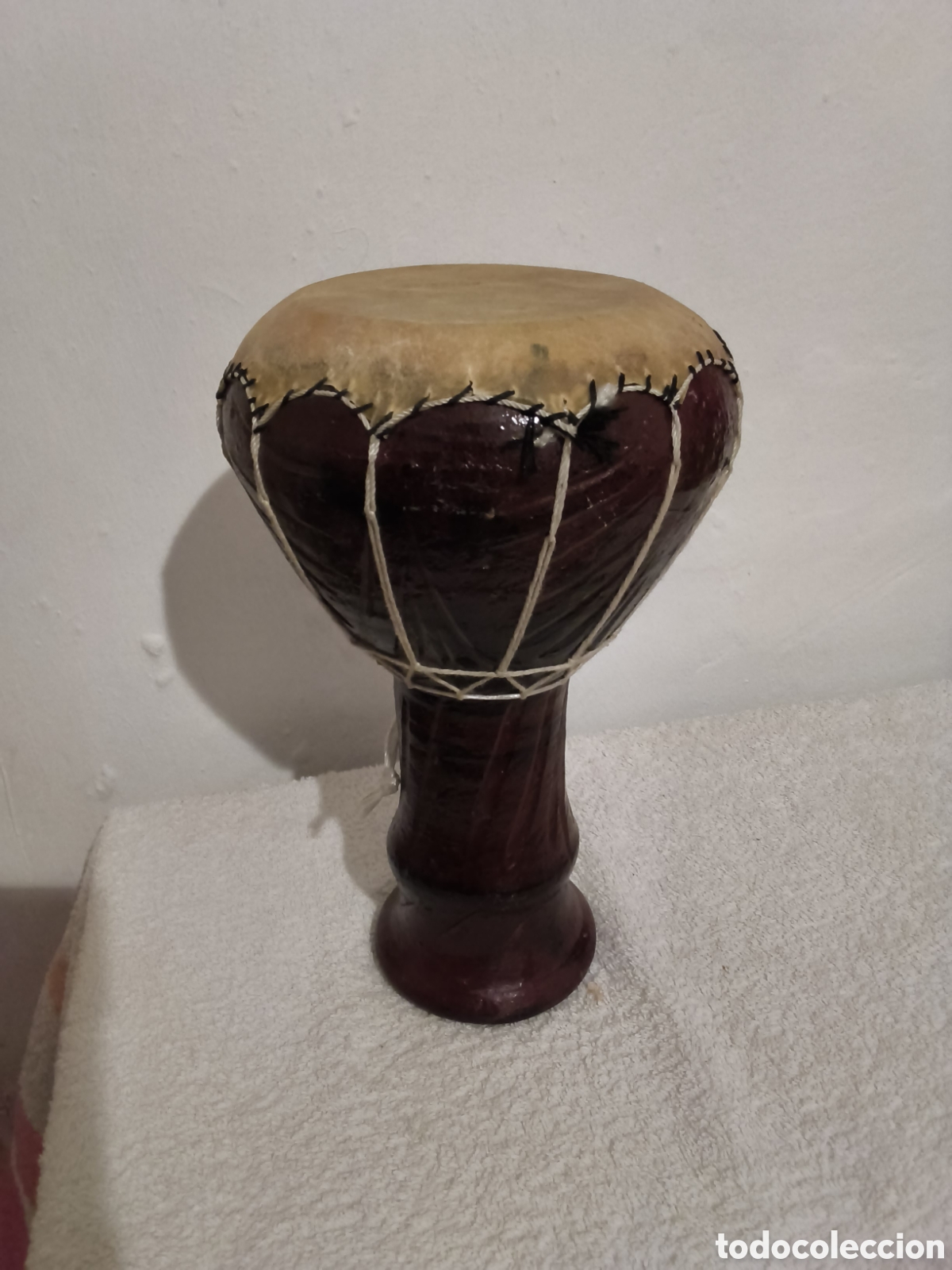 Vintage: Darbuka de piel y ceramica