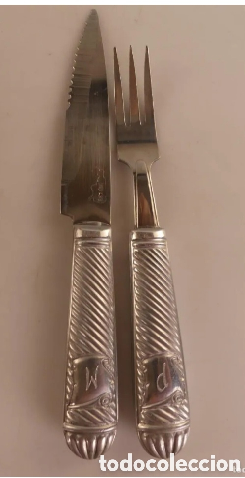 Vintage: Juego de cubiertos con soporte - Foto 3