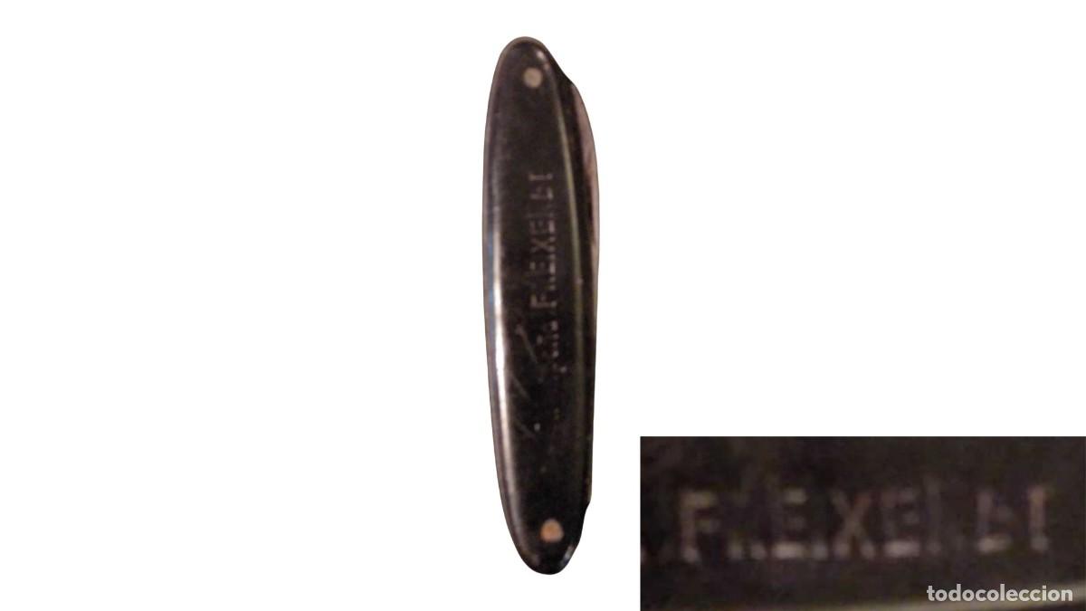 Vintage: NAVAJA PLEGABLE DE BOLSILLO VINTAGE - MARCA FREXELI - HOJA DE ACERO - A&Ntilde;OS 1950-70