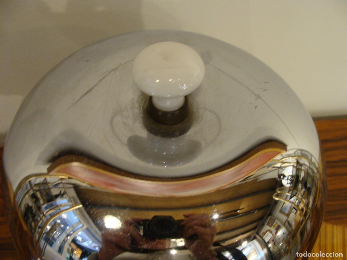 Vintage: Cubitera en forma de manzana cromada - Foto 2