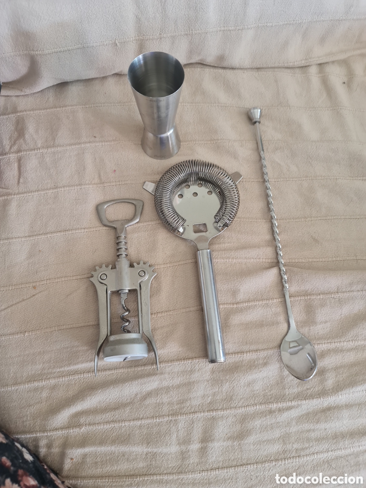 Vintage: Set de Cocteler&iacute;a Profesional (4 piezas) - Acero Inoxidable