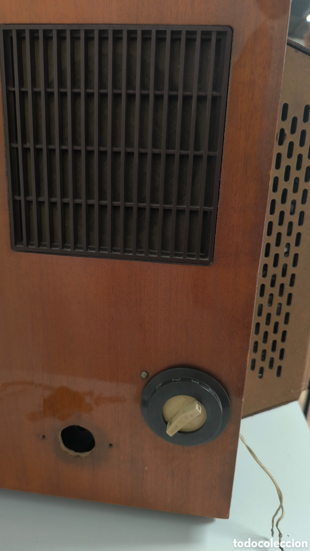 Vintage: TELEVISI&Oacute;N O TELEVISOR PHILIPS ANTIGUO DE MADERA - Foto 6