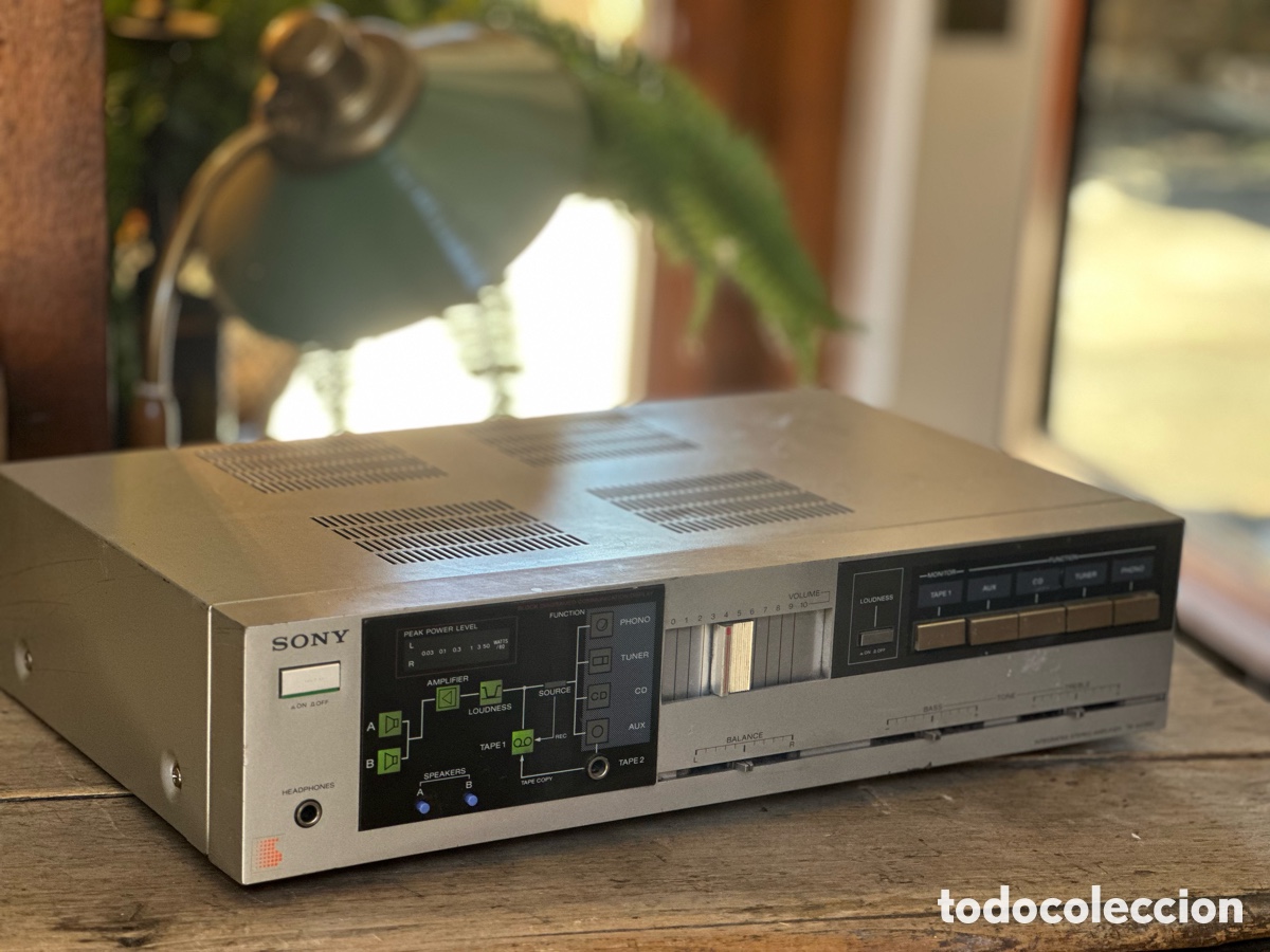 Vintage: Amplificador Vintage Sony TA-AX360 &ndash; Sonido Est&eacute;reo Cl&aacute;sico (A&ntilde;os 80)