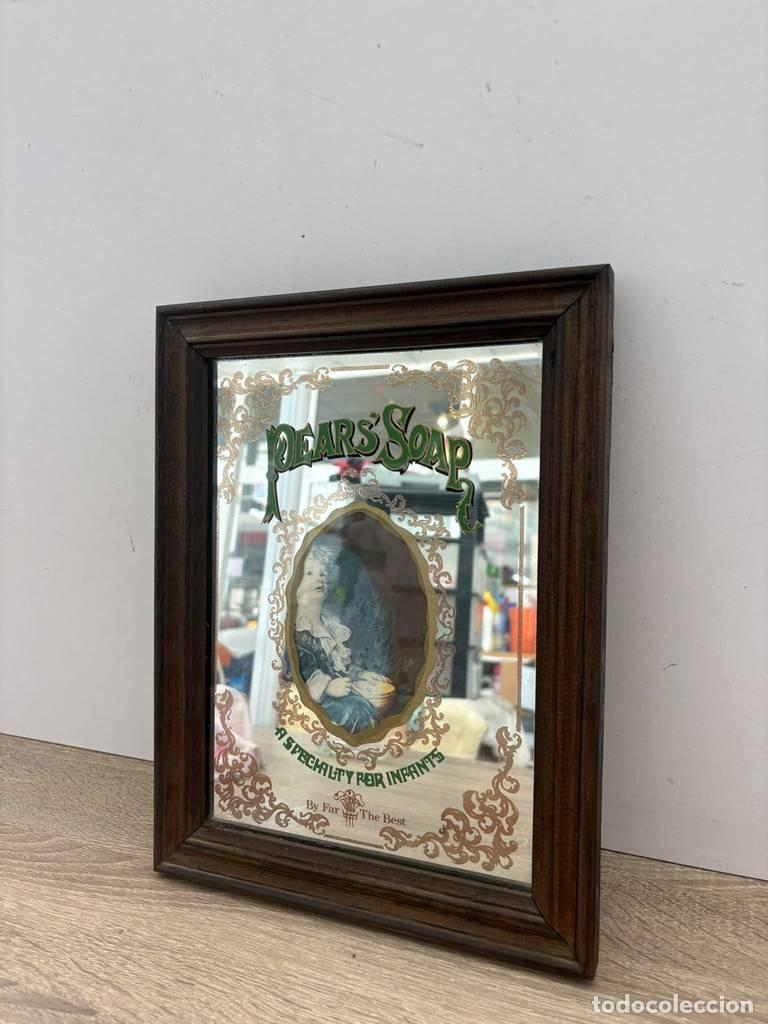 Vintage: CUADRO ESPEJO PEARS SOAP - Foto 2