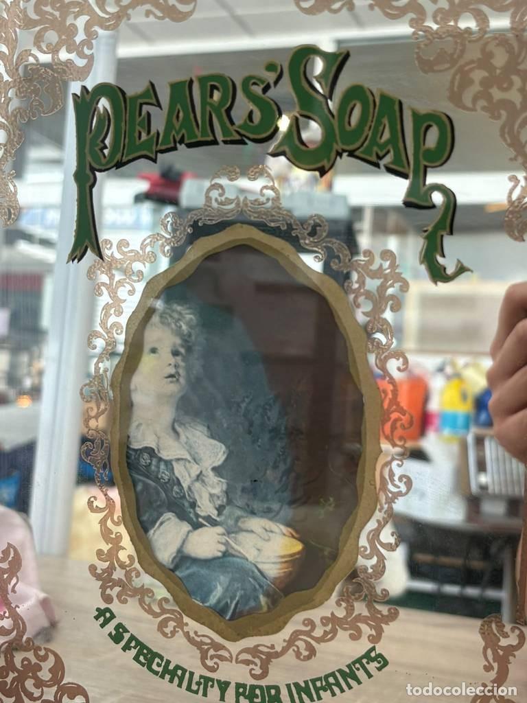 Vintage: CUADRO ESPEJO PEARS SOAP - Foto 4