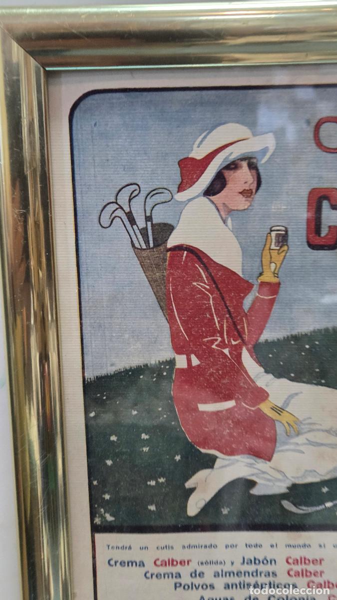 Vintage: cuadro con cartel antiguo - Foto 3