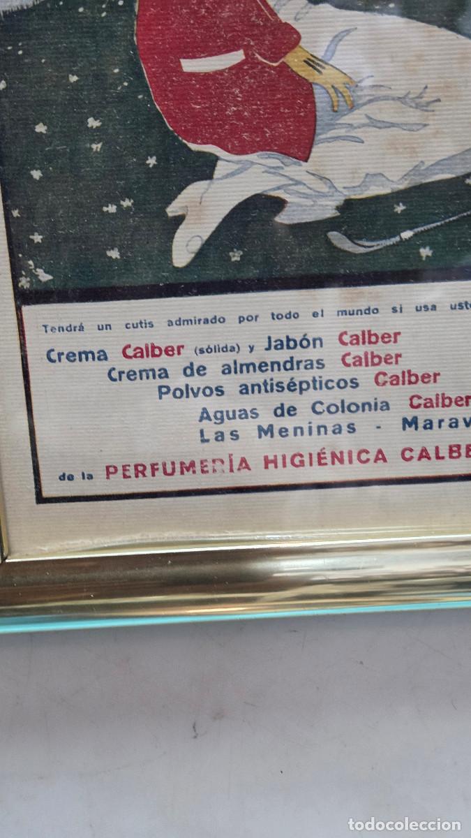 Vintage: cuadro con cartel antiguo - Foto 5