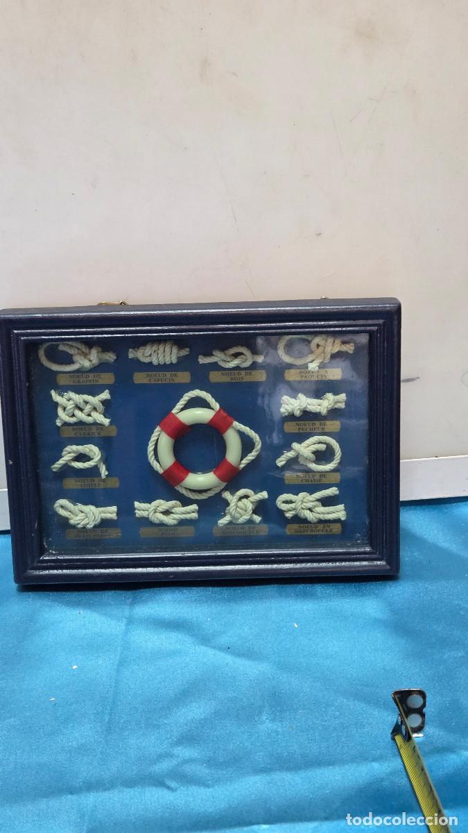Vintage: cuadro nauticos con nudos
