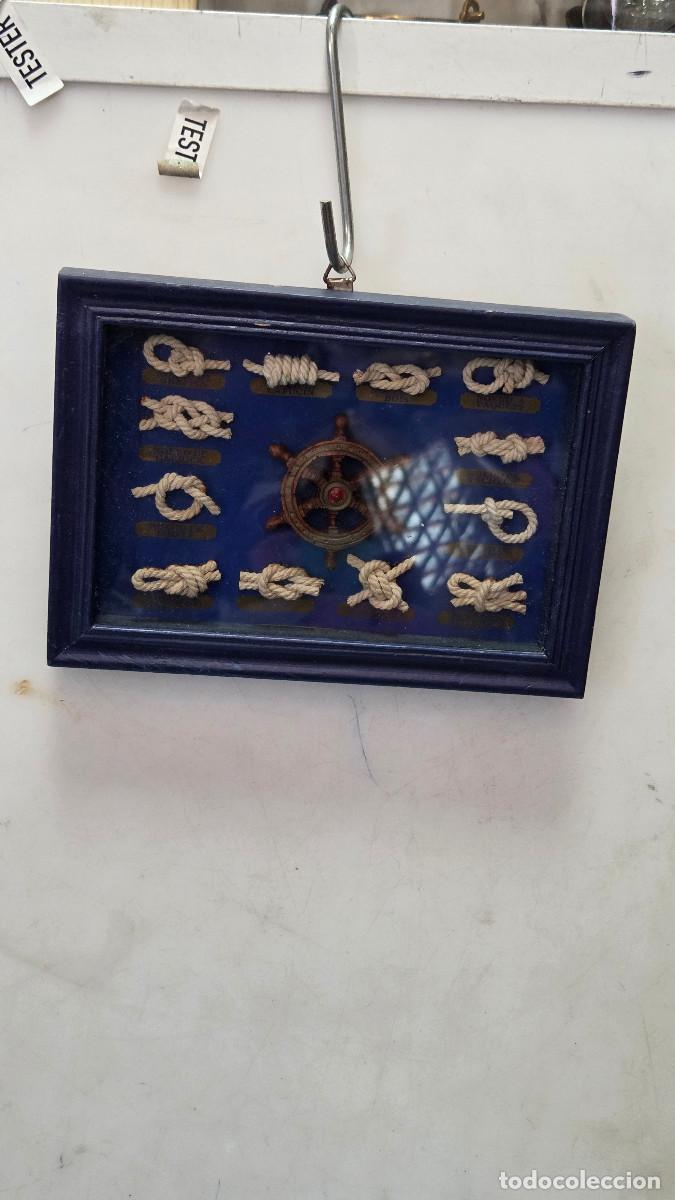 Vintage: cuadro nauticos con nudos