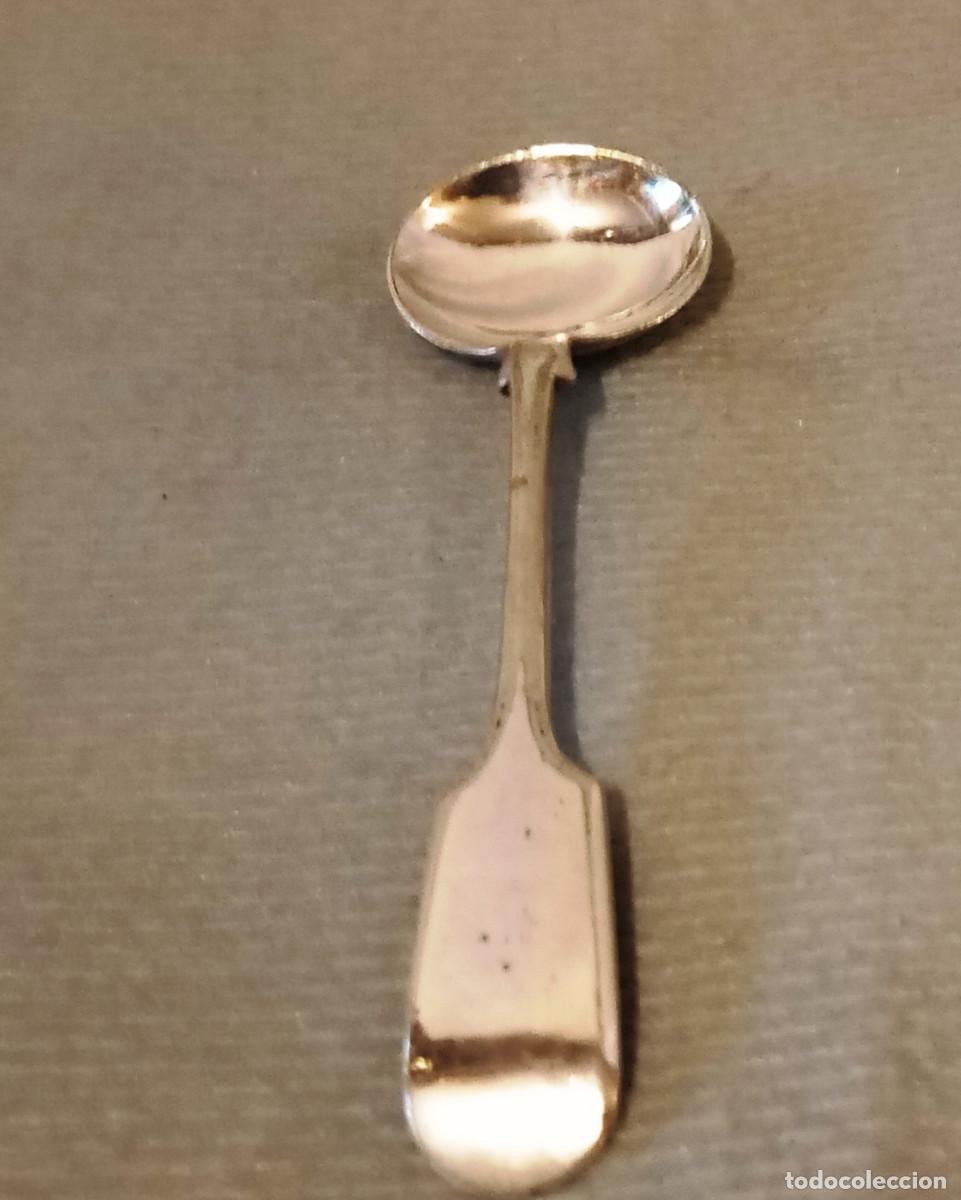 Vintage: Cuchara Postre EPNS Plata Dixon. Cuchara antigua de principios del XX, con un dise&ntilde;o cl&aacute;sico