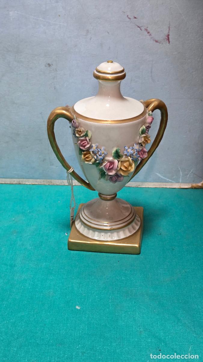 Vintage: jarron de porcelana vistaalegre