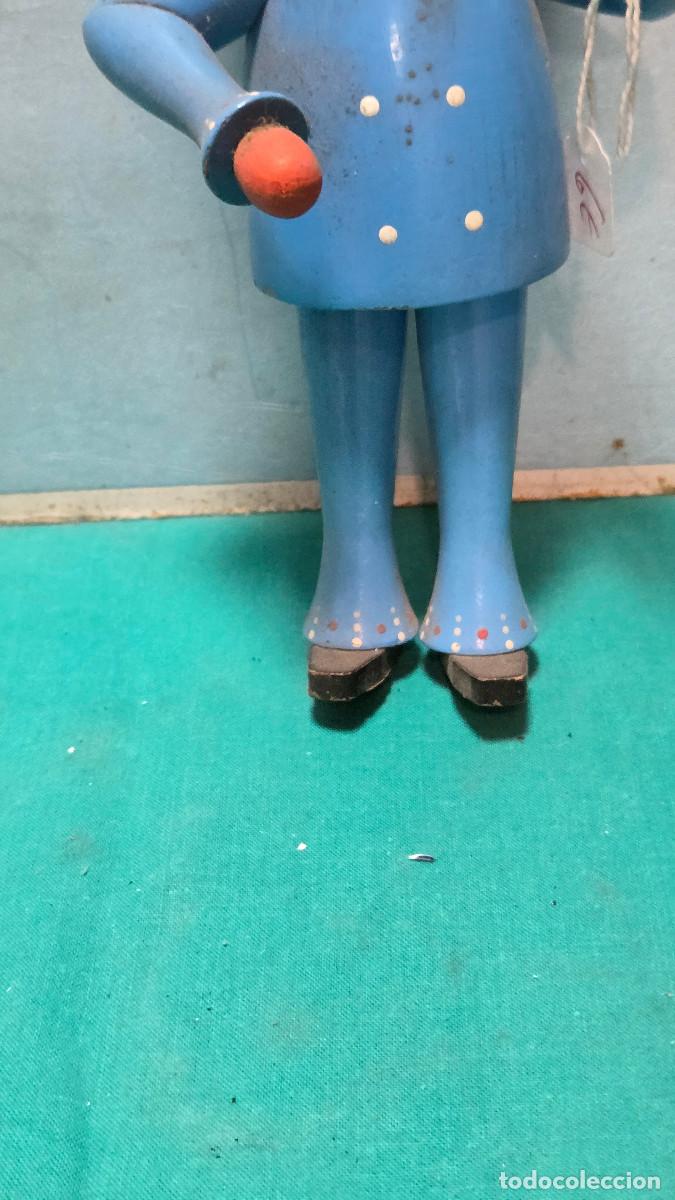 Vintage: mu&ntilde;eco de madera mexicano - Foto 2