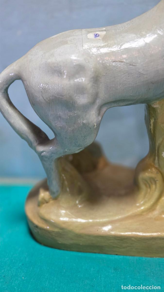 Vintage: figura de caballo en terracota - Foto 4