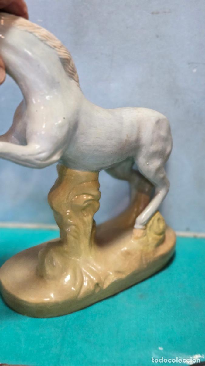 Vintage: figura de caballo en terracota - Foto 8