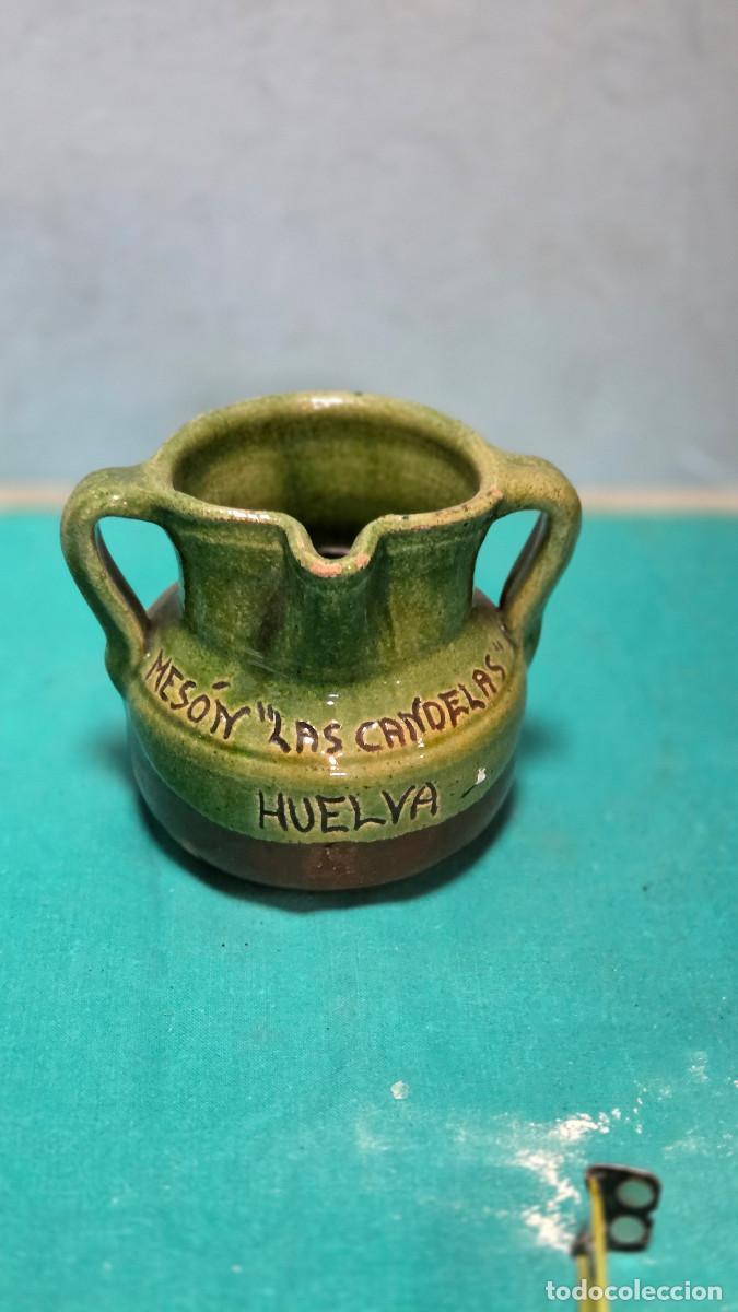 Vintage: jarra de ceramica con 2 asas
