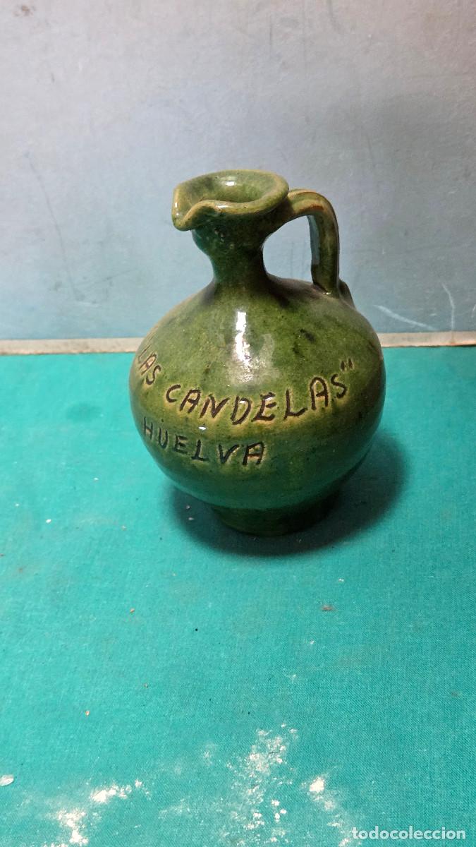 Vintage: jarra de ceramica rustica