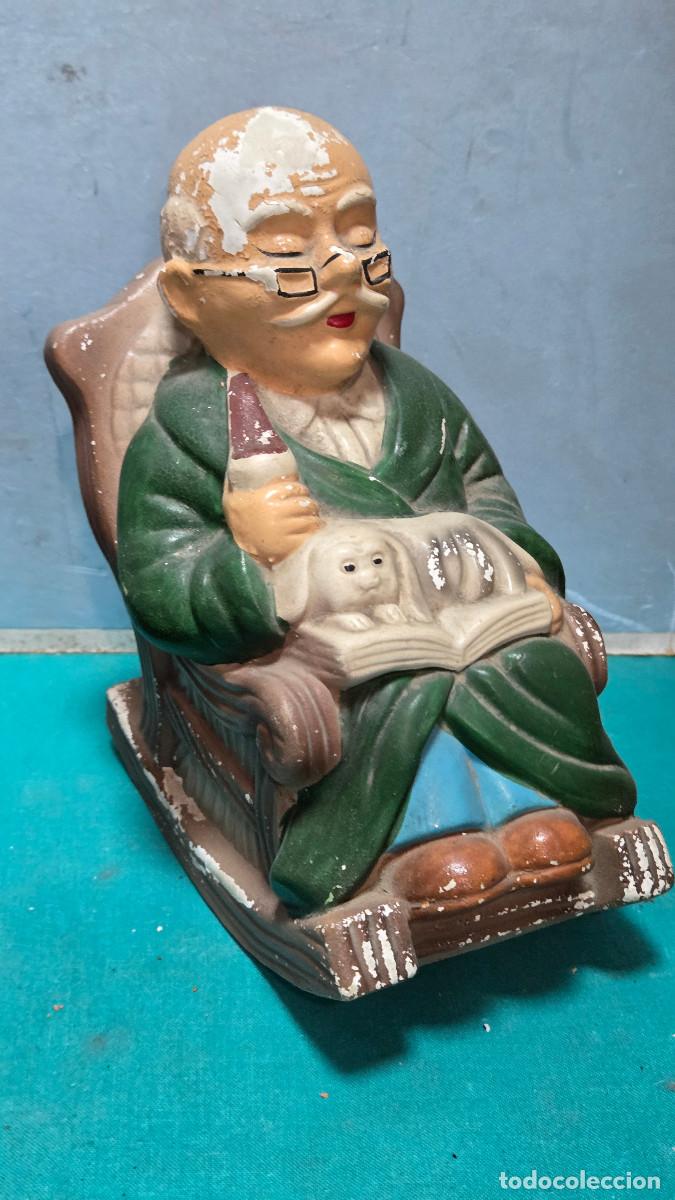 Vintage: 2 huchas de ceramica ancianos - Foto 3
