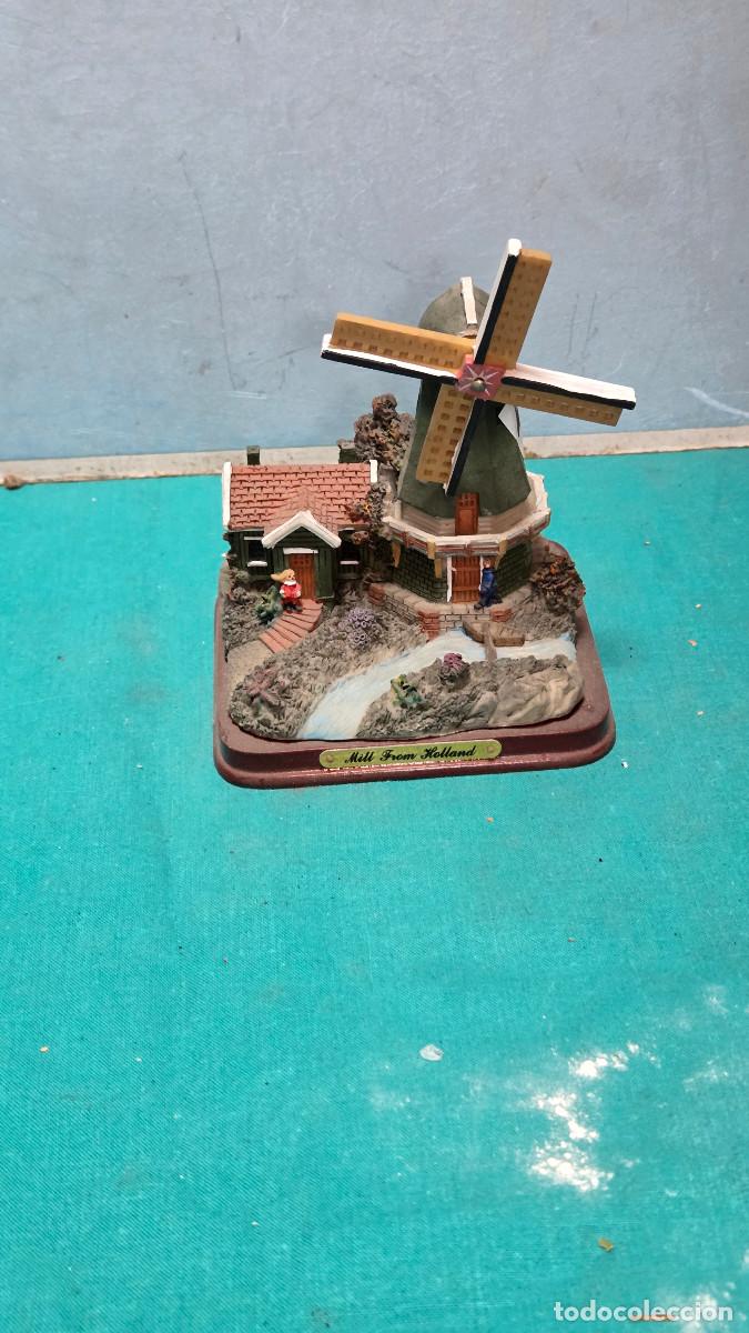 Vintage: figura de molino de viento holandes