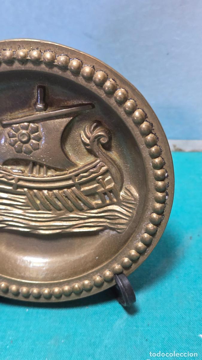 Vintage: plato de metal vintage - Foto 5