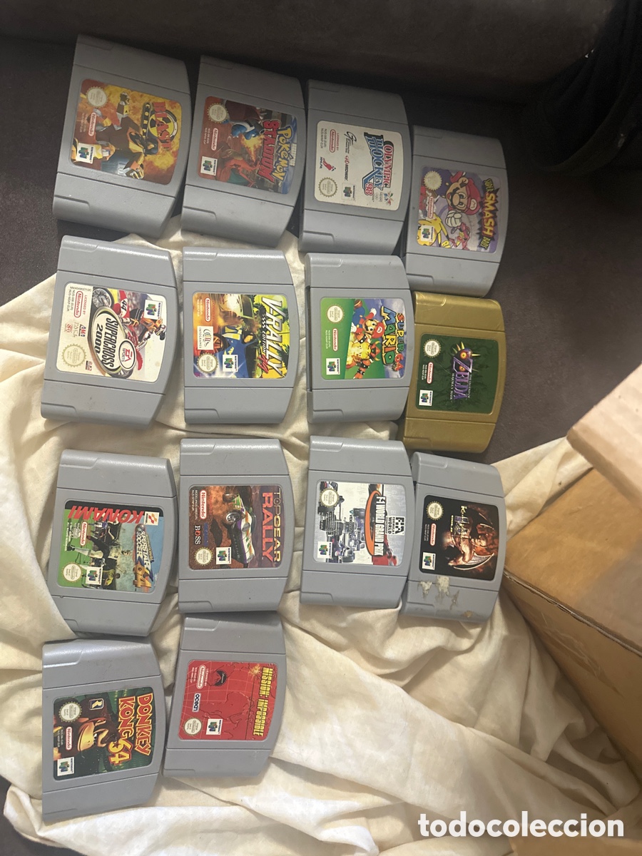 Vintage: Nintendo nes y Nintendo 65 juegos, cables y mandos