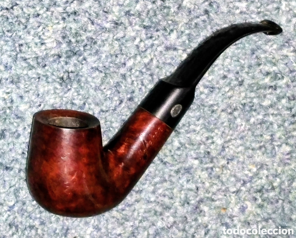 Vintage: PIPA DE FUMAR vintage ESAPA&Ntilde;OLA marca MADELCAR a&ntilde;os 60 en NORMAL ESTADO con se&ntilde;ales de uso normales