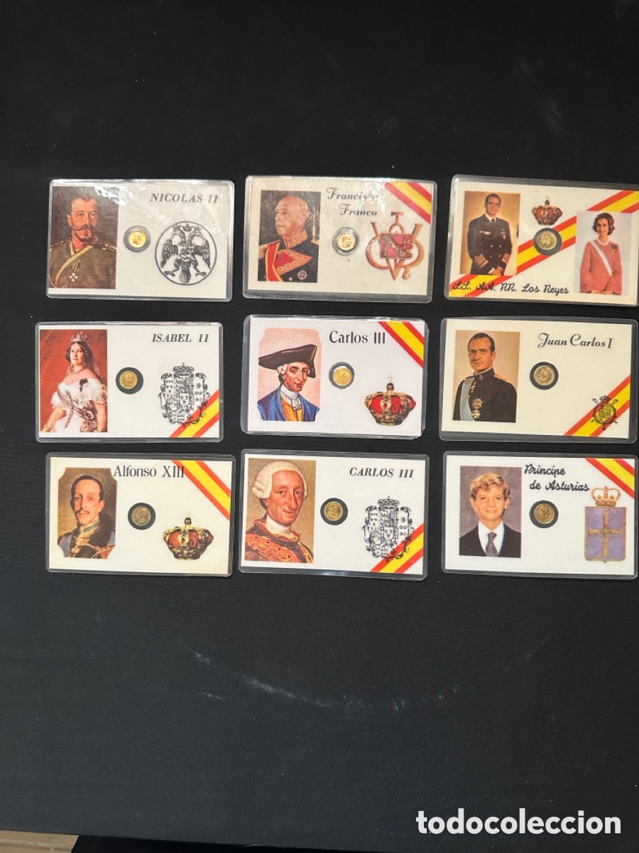 Vintage: Lote Colecci&oacute;n de tarjetas conmemorativas hist&oacute;ricas
