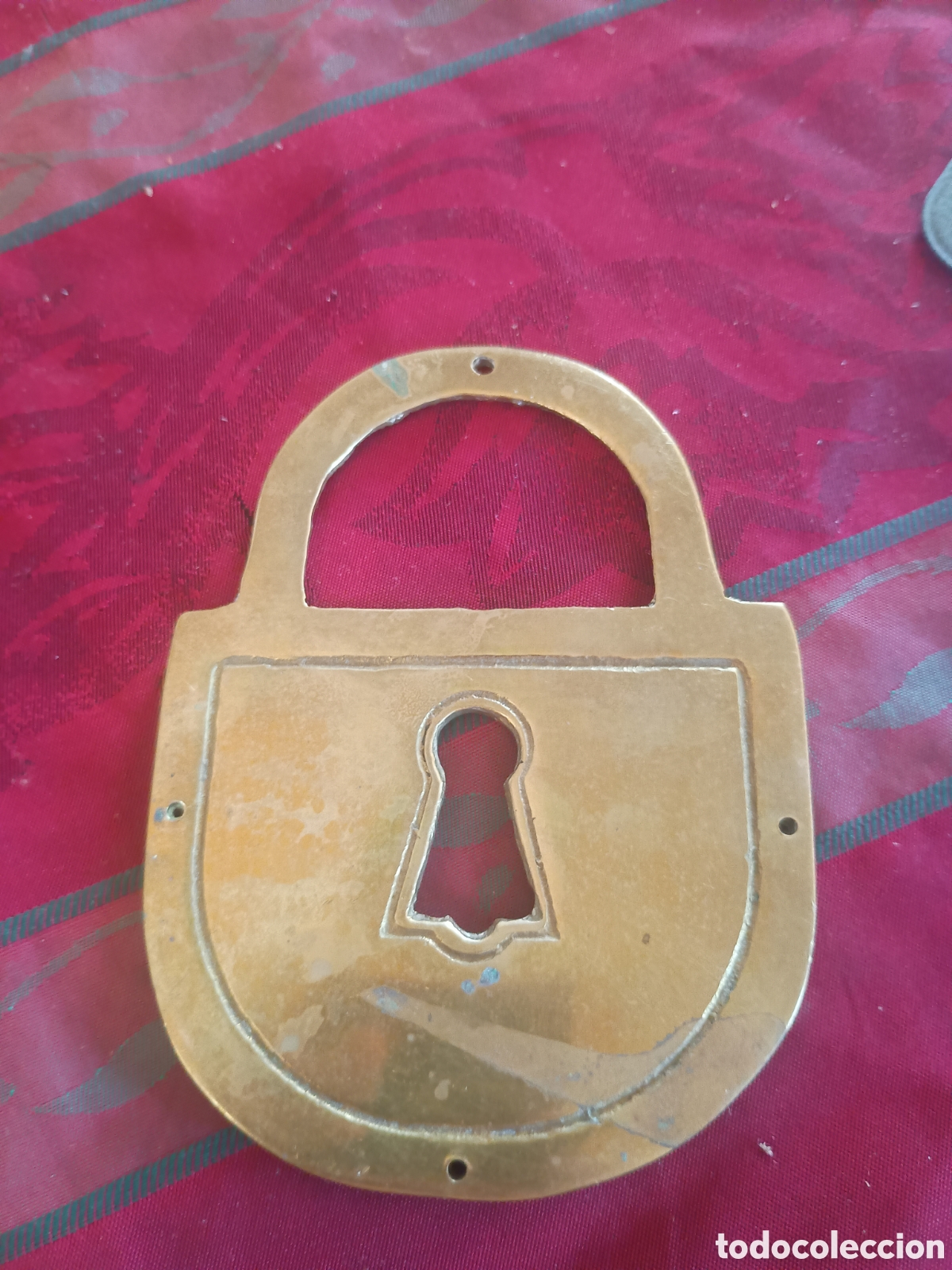 Vintage: Llavero porta llaves metal