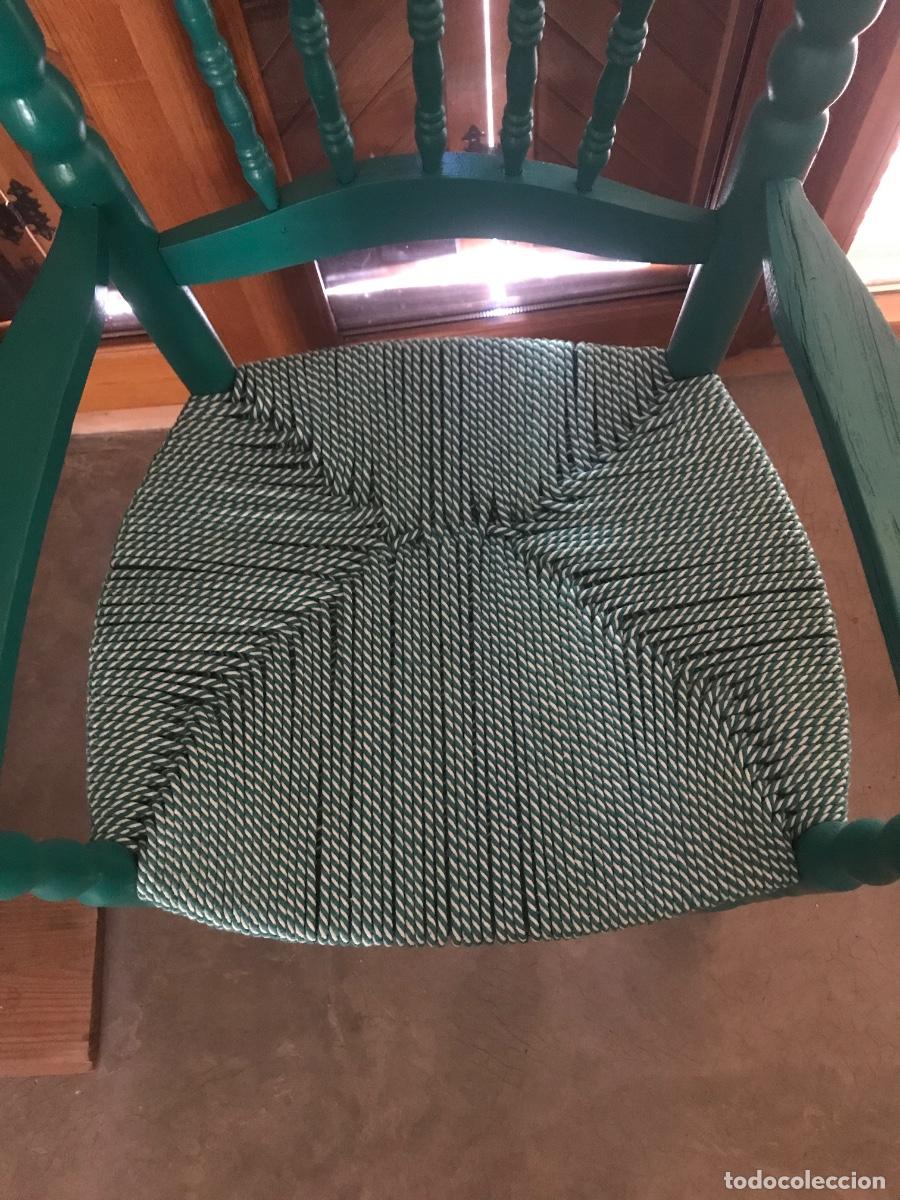 Vintage: Silla de madera restaurada - Foto 2