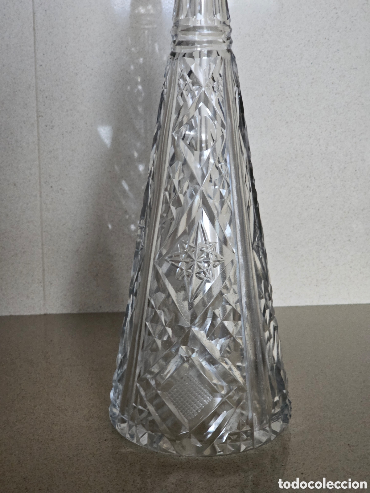Vintage: Licorera cristal tallado - Foto 5