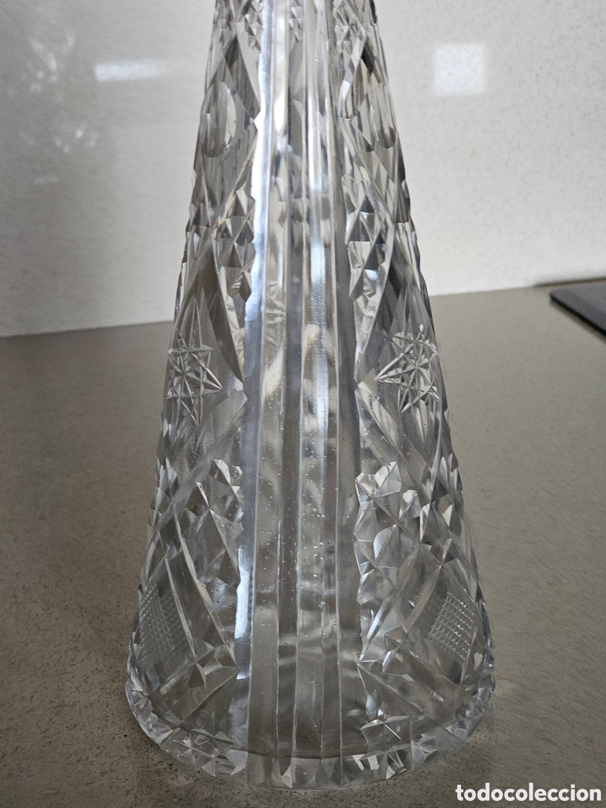Vintage: Licorera cristal tallado - Foto 6