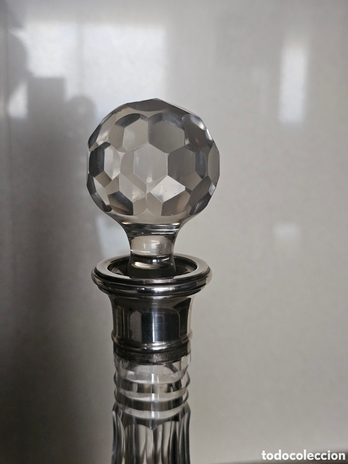 Vintage: Licorera cristal tallado - Foto 8