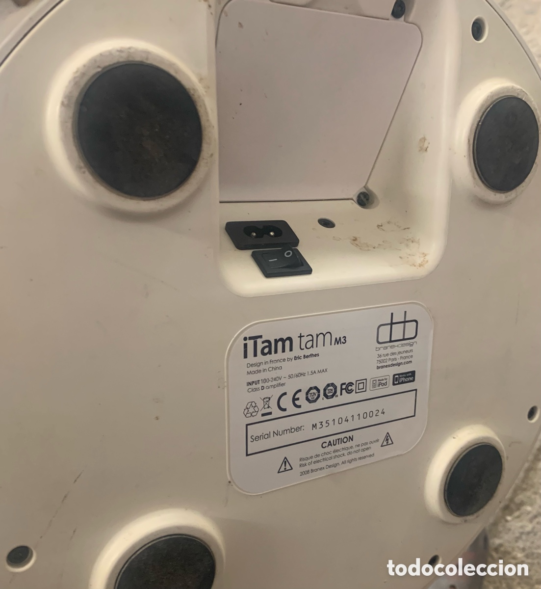 Vintage: Taburete ITam Tam con altavoz 360 grados - Foto 3