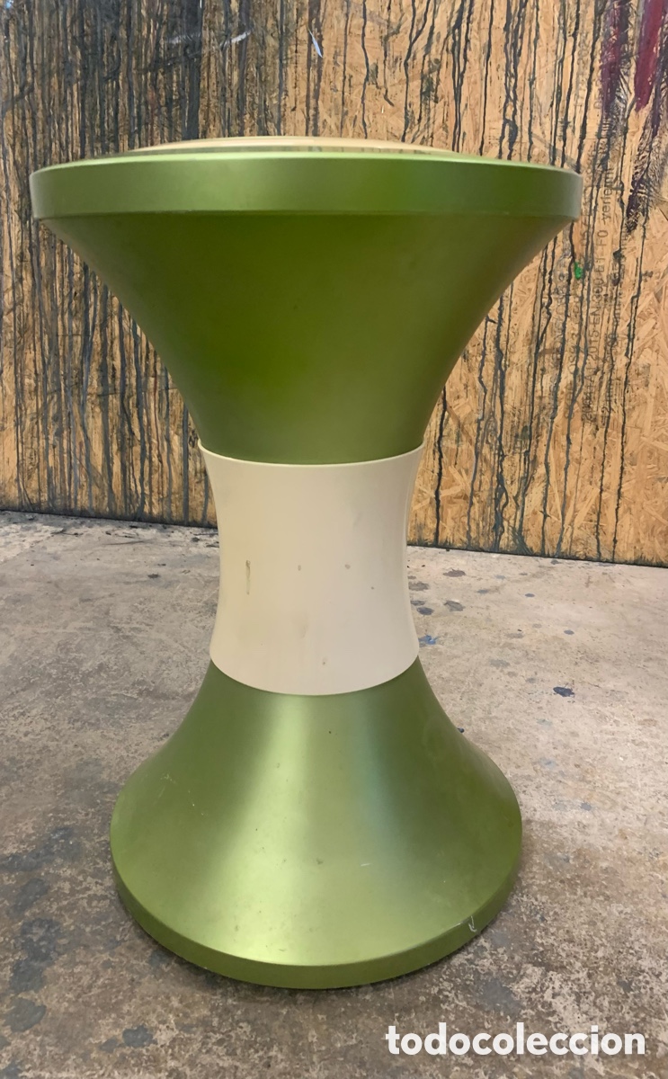 Vintage: Taburete tan tam con altavoz 360 grados