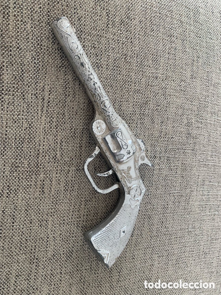 Vintage: Rev&oacute;lver de juguete Joel a&ntilde;os 50